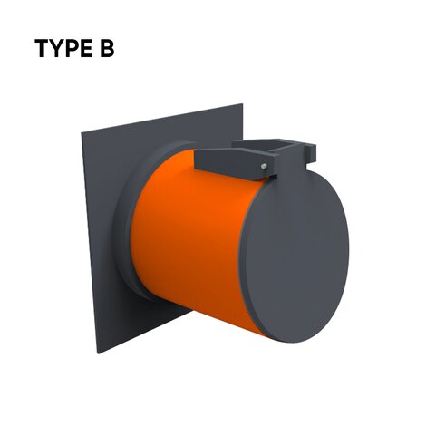 Flap valve Flange