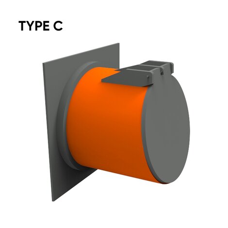 Flap valve Flange