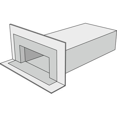 Parapet Chute 500mm Parapet Chute 500mm