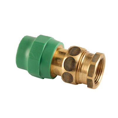 PP-R pipe union brass female
