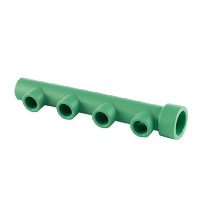 PP-R distributor manifold 4x female