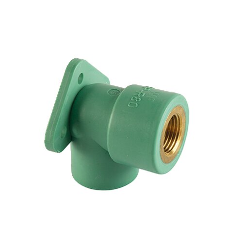 PP-R back plate elbow female PP-R back plate elbow female