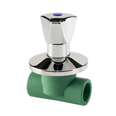 PP-R stop valve concealed assembly