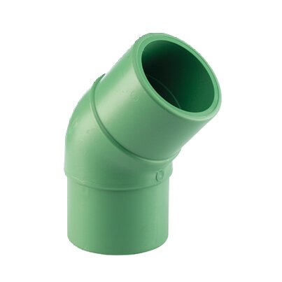 PP-RCT elbow 45° long SDR11