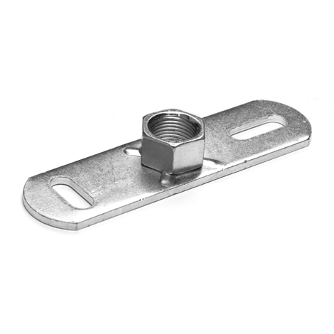 Mounting plate for guide bracket