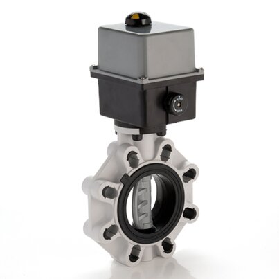 FKOC/CE 24V AC/DC LUG ANSI - Electrically actuated butterfly valve DN 65:100