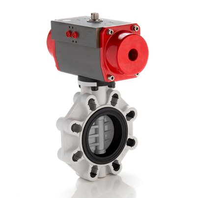 FKOC/CP NC - Pneumatically actuated butterfly valve DN 40:65