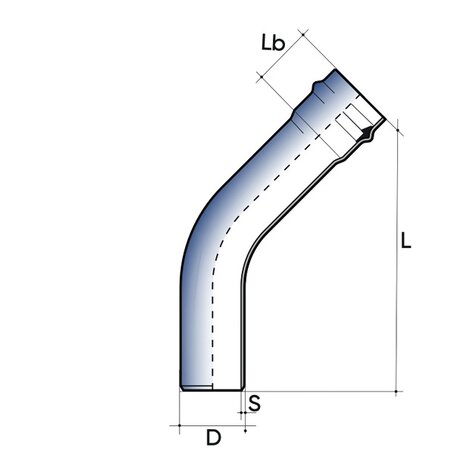 POWER-LOCK VDA® PN16 - 45° bend POWER-LOCK VDA® PN16 - 45° bend