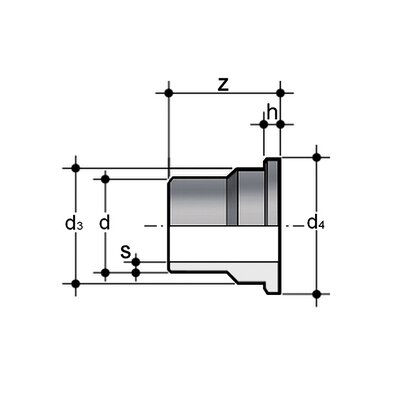Q/BBM-C - Short spigot SDR 11 - S5