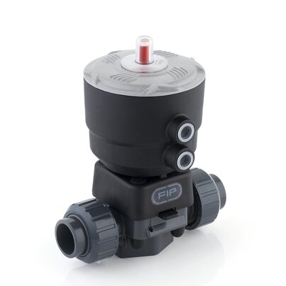 DKDV/CP NO - pneumatically actuated 2-way diaphragm valve PN 10 DN 15:65