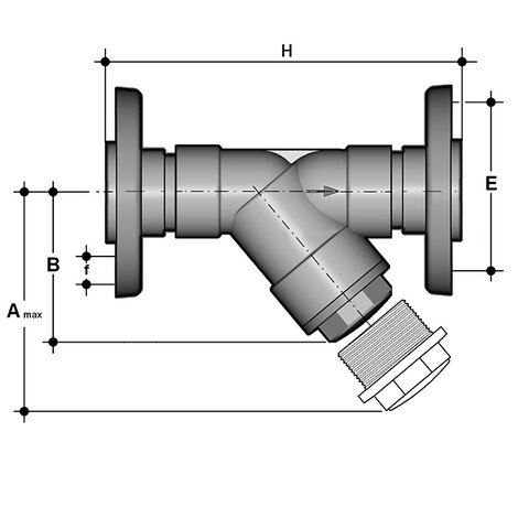 RVOAM - Sediment strainer DN 15:100