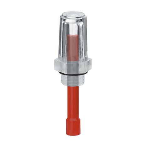 Stroke limiter with position indicator Stroke limiter with position indicator