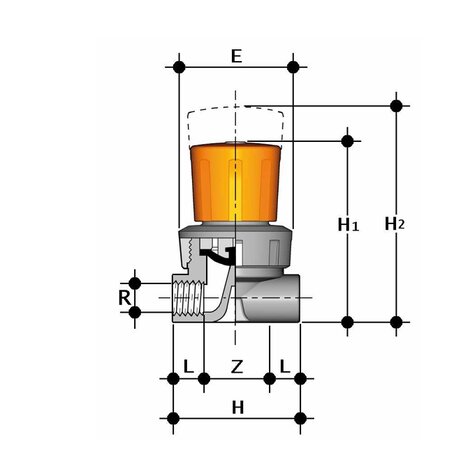 VMFV - Mini Βάνα Διαφράγματος