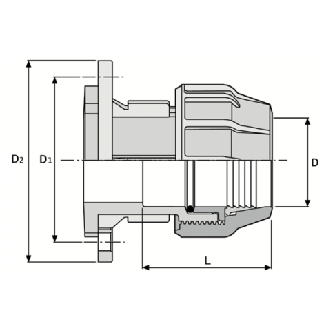 520 - Flange adaptor 520 - Flange adaptor