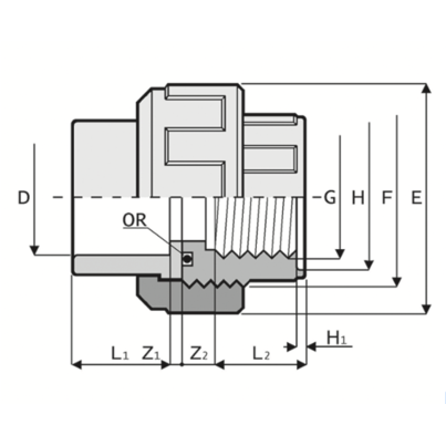 LKDAV - DUAL BLOCK® 3-way ball valve