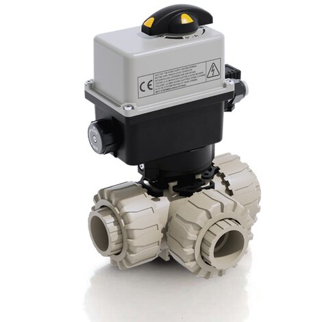 LKDIM/CE 90-240 V AC - Electrically actuated ball valve DN 10:50