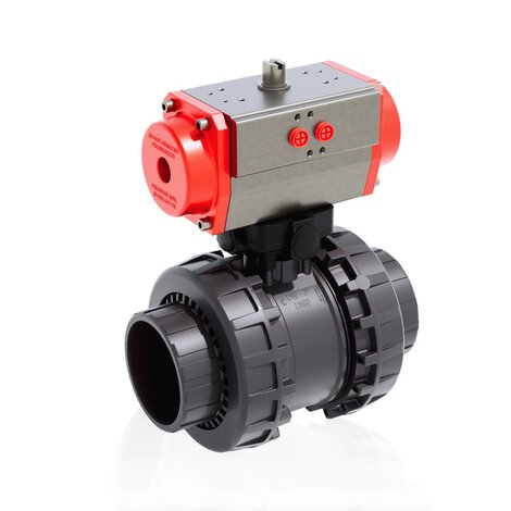 VXEIV/CP NC - EASYFIT 2-WAY Βάνα Σφαιρική με Πνευματικό Ενεργοποιητή