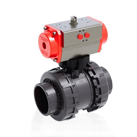 VXEIV/CP DA - EASYFIT 2-WAY Βάνα Σφαιρική με Πνευματικό Ενεργοποιητή
