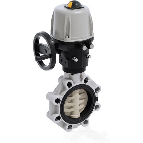 FKOM/CE 90-240V AC - Electrically actuated butterfly valve DN 125:200