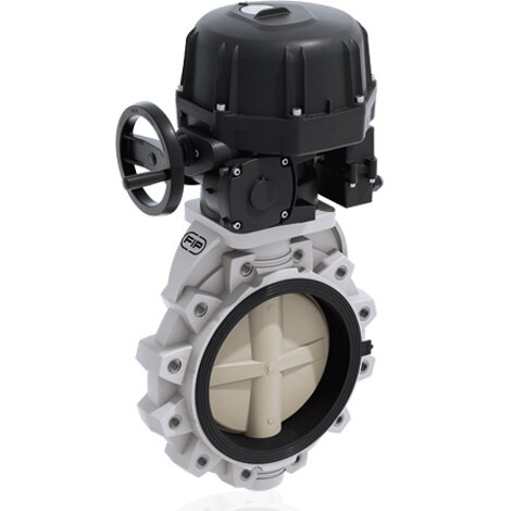 FKOM/CE 90-240V AC LUG ANSI - Electrically actuated butterfly valve DN 250:300