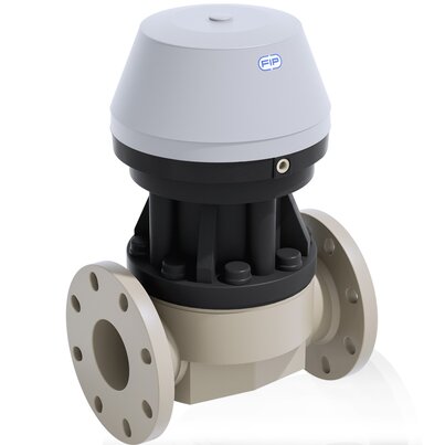 VMOAM/CP NC - pneumatically actuated diaphragm valve DN 80:100