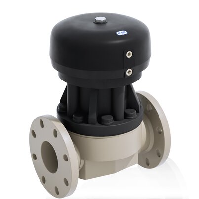 VMOAM/CP DA - pneumatically actuated diaphragm valve DN 80:100