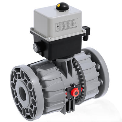 VKDOC/CE - VKDOAC/CE 24 V AC/DC - Electrically actuated DUAL BLOCK® 2-way ball valve DN 65:100