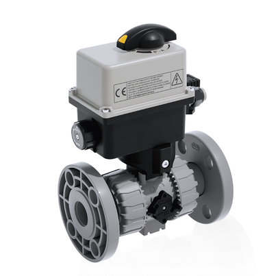 VKDOC/CE 24 V AC/DC - Electrically actuated DUAL BLOCK® 2-way ball valve DN 10:50