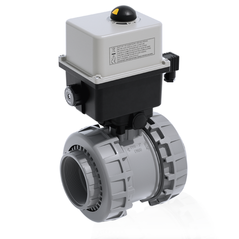 VXEFC/CE 90-240 V AC - electrically actuated  EASYFIT 2-way ball valve