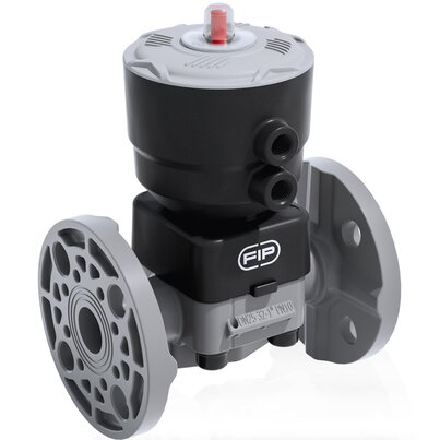 DKOC/CP DA - pneumatically actuated 2-way diaphragm valve PN 10 DN 15:65