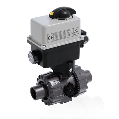 VKRDV/CE 24 V AC/DC 4-20 mA - Electrically actuated DUAL BLOCK® regulating ball valve DN 10:50