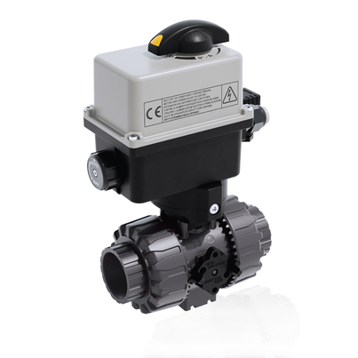 VKRFV/CE 24 V AC/DC 4-20 mA - Electrically actuated DUAL BLOCK® regulating ball valve DN 10:50
