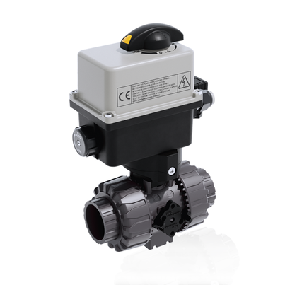 VKDIV/CE 90-240 V AC - Electrically actuated DUAL BLOCK® 2-way ball valve DN 10:50