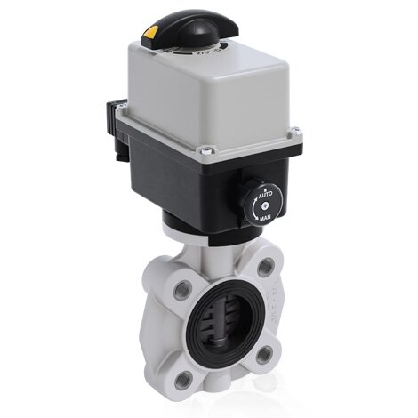FKOV/CE 24V AC/DC LUG ANSI DN 65-100 - electrically actuated butterfly valve