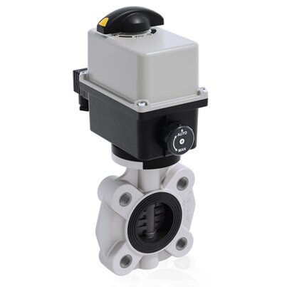 FKOV/CE 24V AC/DC LUG ISO-DIN DN 65-100 - electrically actuated butterfly valve