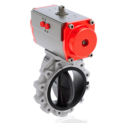 FKOV/CP NO LUG ANSI DN 250-300 -pneumatically actuated butterfly valve