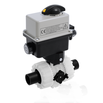 VKRBF/CE 90-240 V AC 4-20 mA - Electrically actuated DUAL BLOCK® regulating ball valve DN 10:50