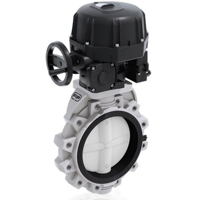 FKOF/CE 24V AC/DC LUG ANSI DN 250-300 - electrically actuated butterfly valve
