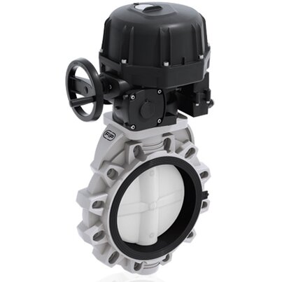 FKOF/CE 24V AC/DC DN 250-300 - electrically actuated butterfly valve