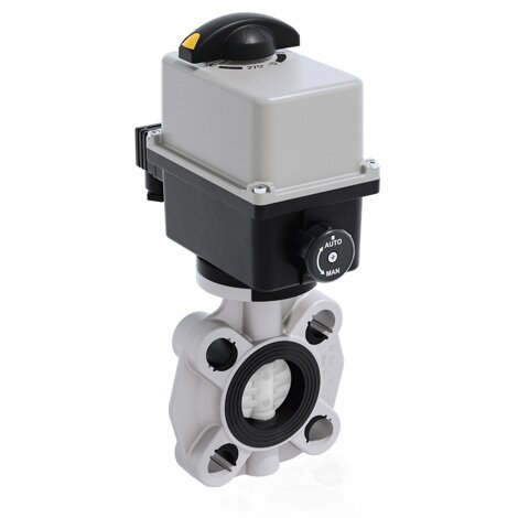 FKOF/CE 24V AC/DC DN 40-100 - electrically actuated butterfly valve