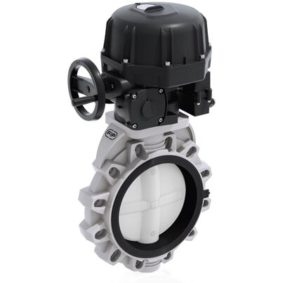 FKOF/CE 90-240V AC DN 250-300 - electrically actuated butterfly valve