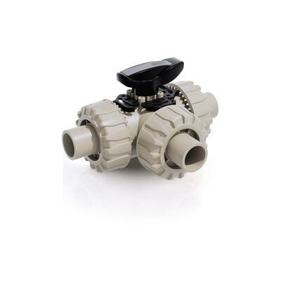 LKDDM - DUAL BLOCK® 3-way ball valve DN 15÷50