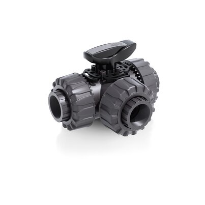TKDFV - DUAL BLOCK® 3-way ball valve