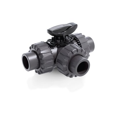TKDAV - DUAL BLOCK® 3-way ball valve