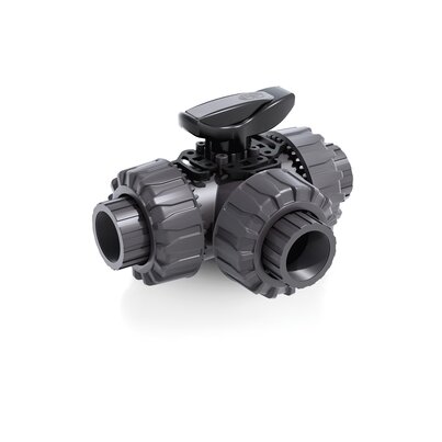 TKDGV - DUAL BLOCK® 3-way ball valve