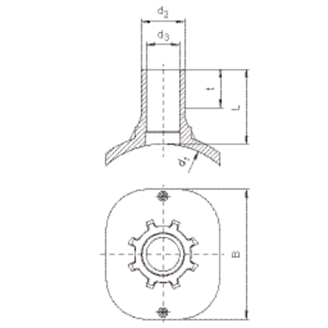 Spigot Σέλες Top-Loading
