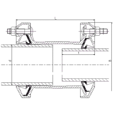 FRIAGRIP coupling (U-piece)