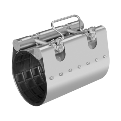<P>FRIACLAMP stainless steel repair clamp, one-pieced</P>