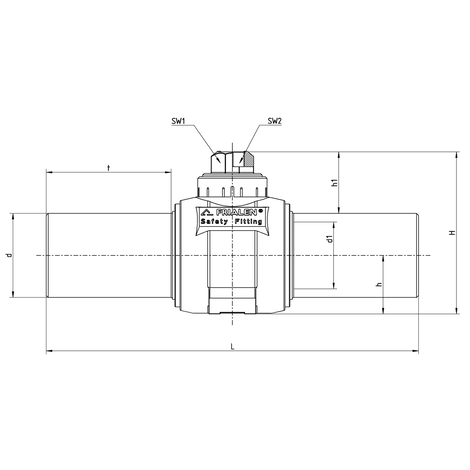 Ball valve with reduced bore