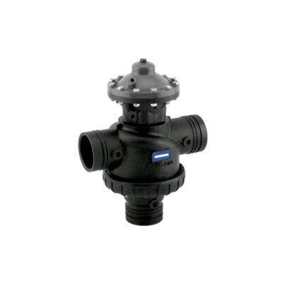 In angle cast iron backwash valve.